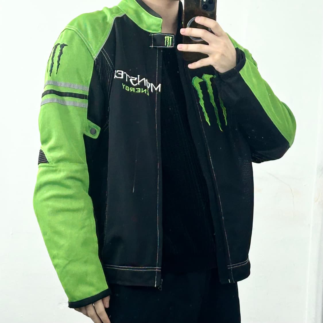 몬스터 모터사이클 레이싱 자켓 상품이미지2