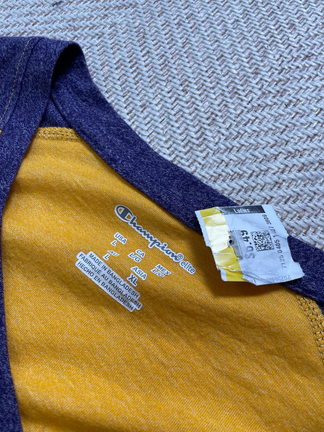 00s 챔피온 엘리트 LSU 타이거스 반팔티셔츠 상품이미지4