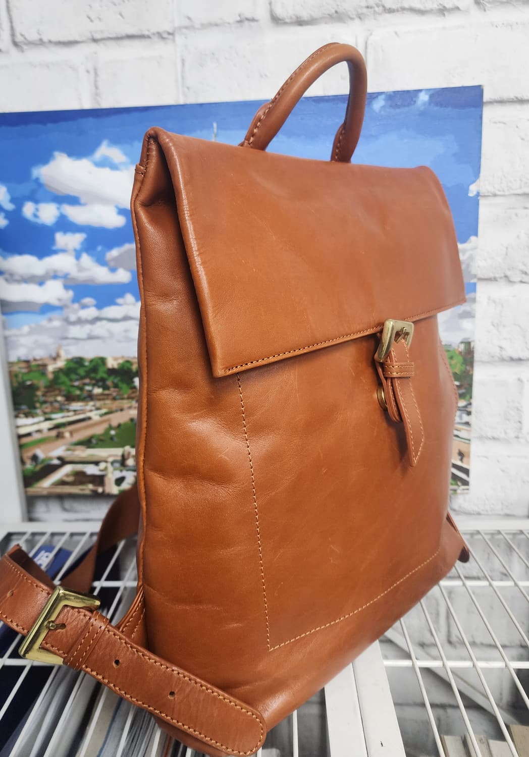 몽삭 여성백팩 가죽가방 GD95 상품이미지5