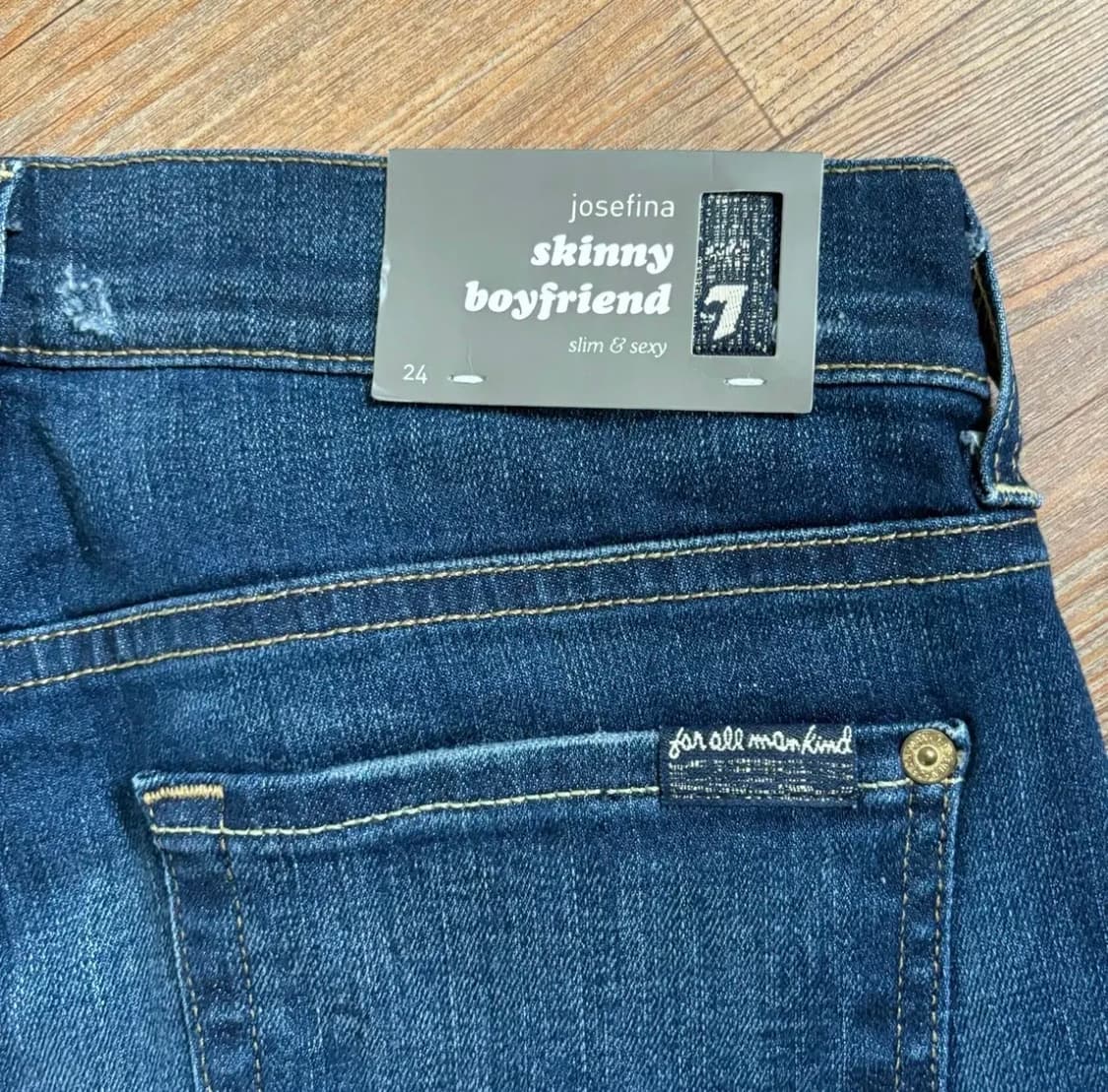 새제품 세븐진 24 스키니 보이프렌드 데님 청바지 미국 수입 정품 상품이미지6