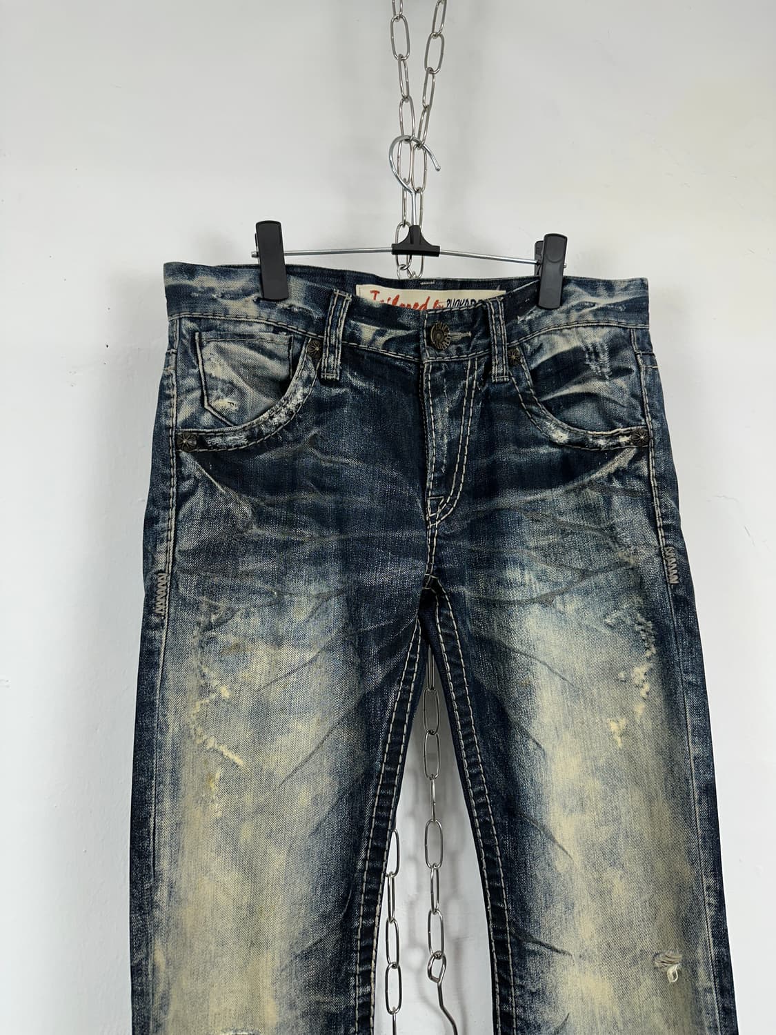Buckaroo Chrome Rivet Washed Denim 상품이미지5