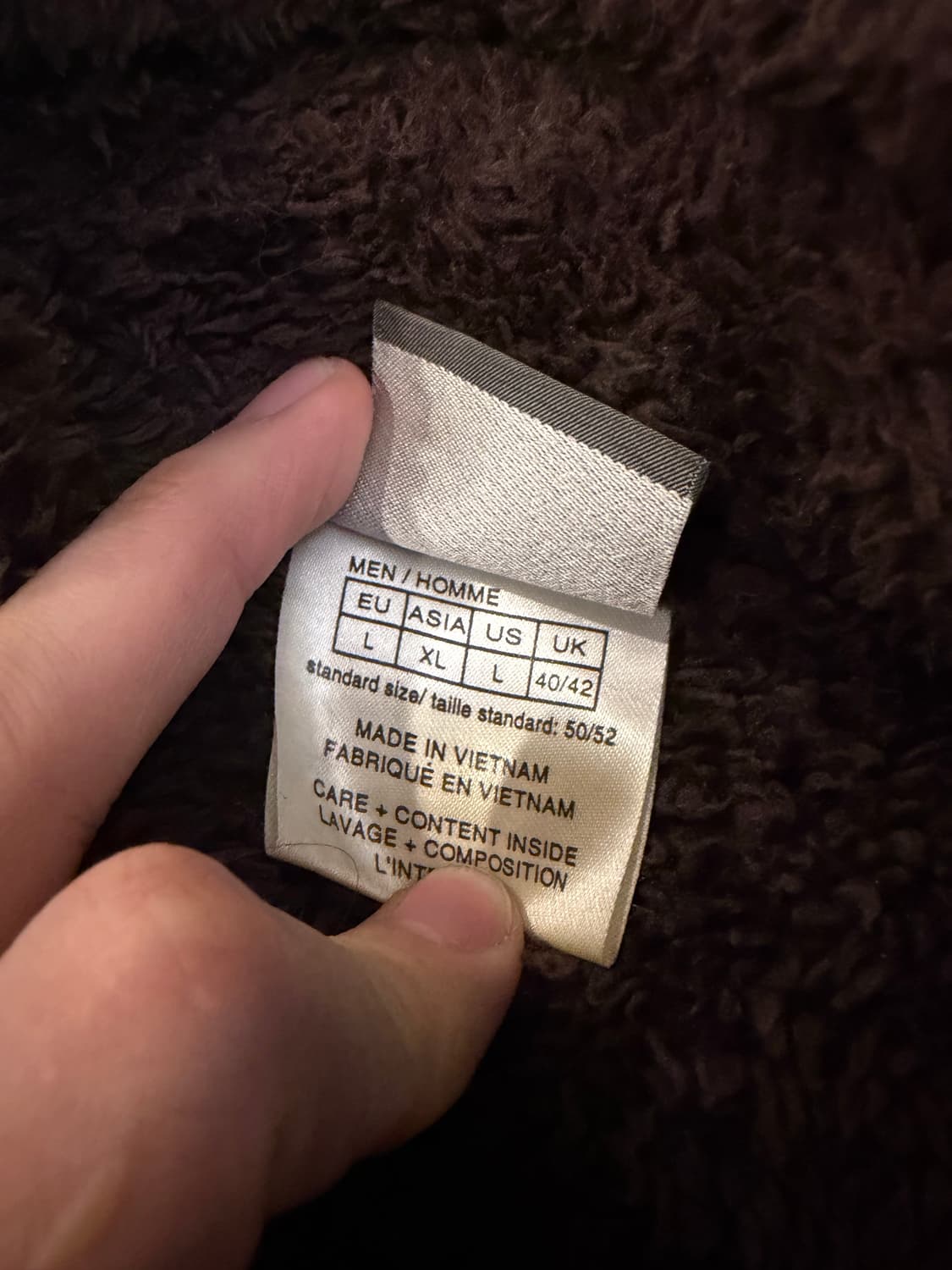 잭울프스킨 빈티지 아웃도어 플리스 딥브라운 상품이미지5