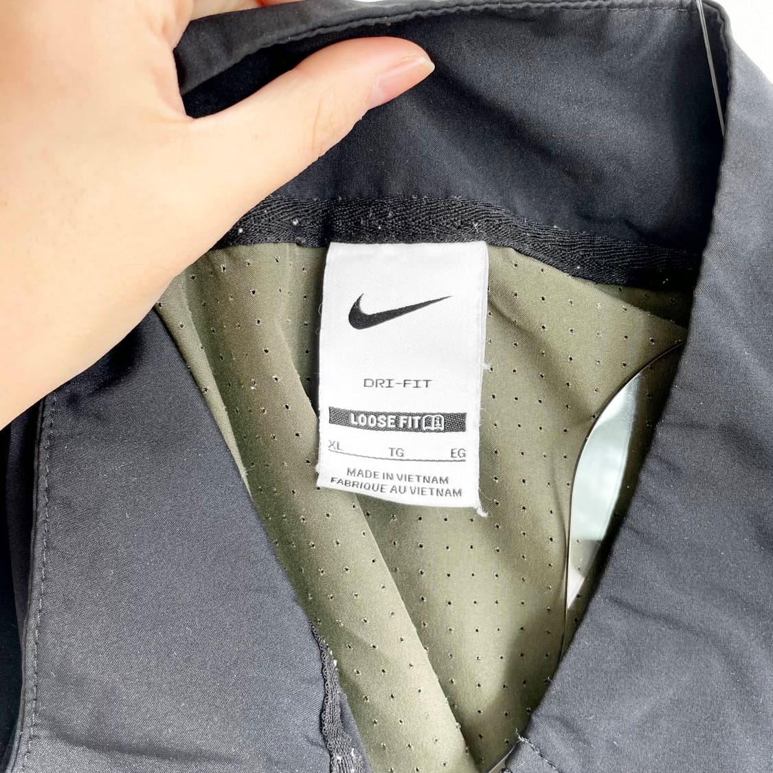 A2 나이키 골프클럽 드라이 핏 하프집 골프 재킷 105사이즈 상품이미지7