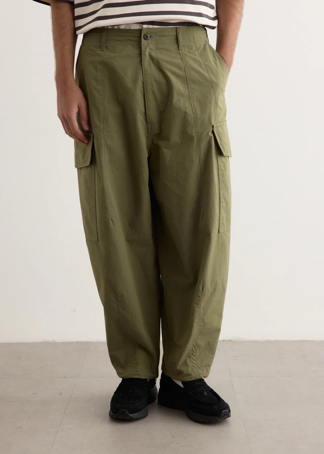 꼼데가르송 옴므 컴팩트 코튼 카고 팬츠 상품이미지1