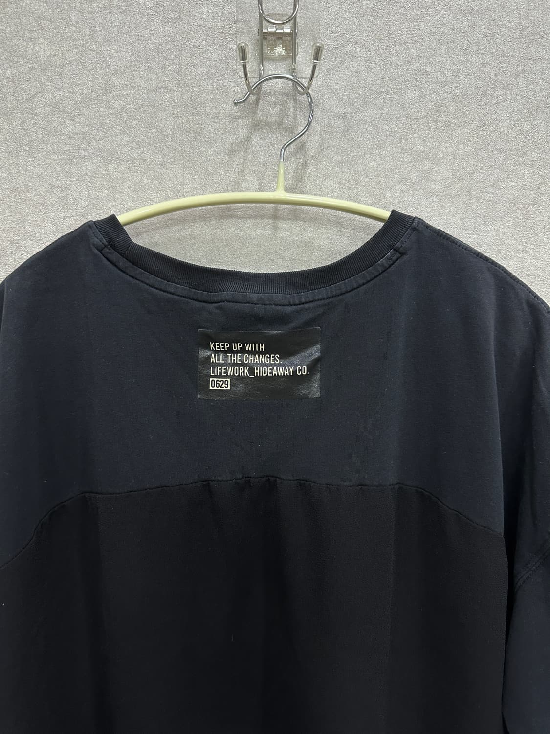 라이프워크 사이드테잎 오버 반팔 상품이미지4