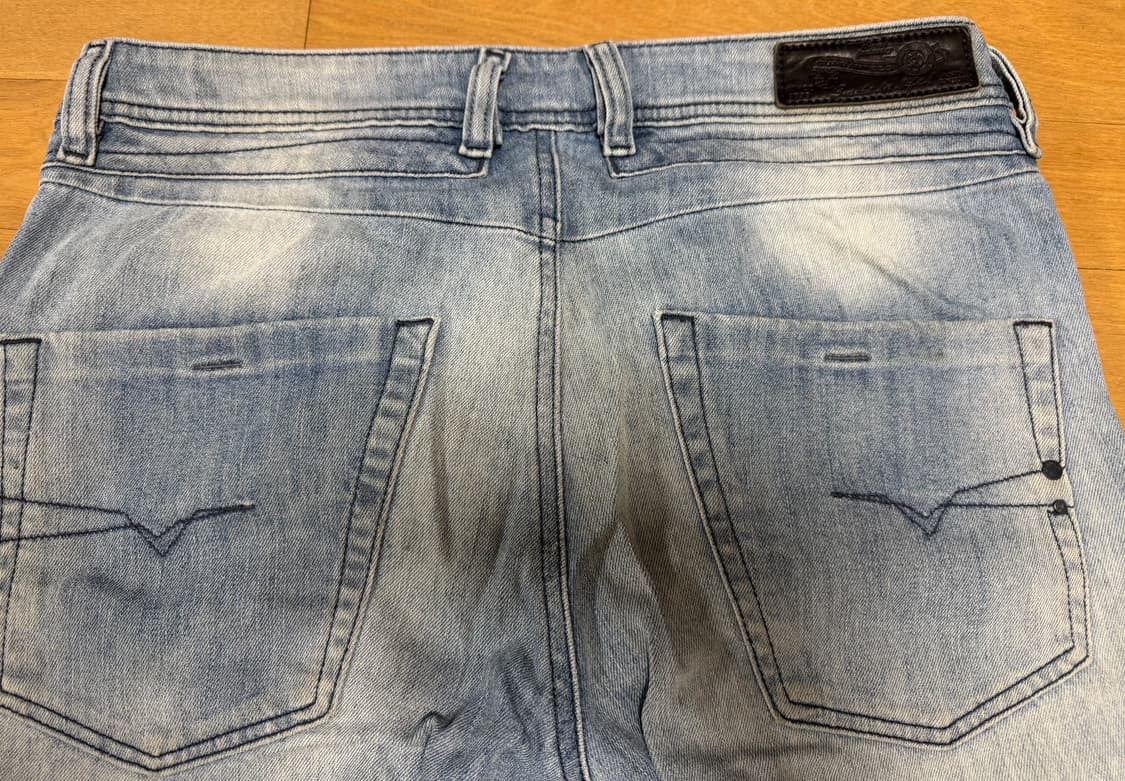 [31]디젤 BELTHER 레귤러 슬림 테이퍼드 청바지 상품이미지3