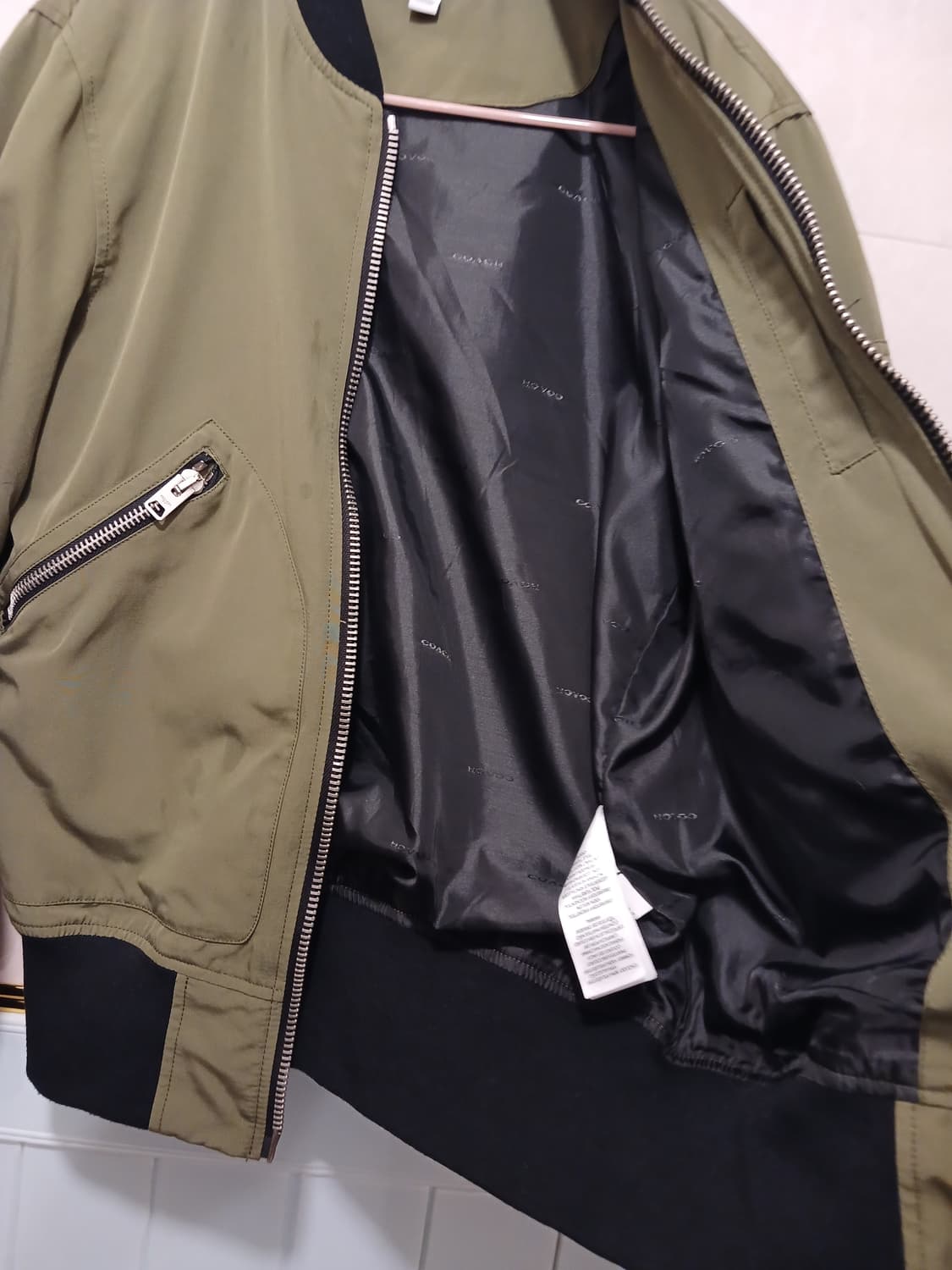 코치 정품 여성 봄버 자켓 50 사이즈 상품이미지4