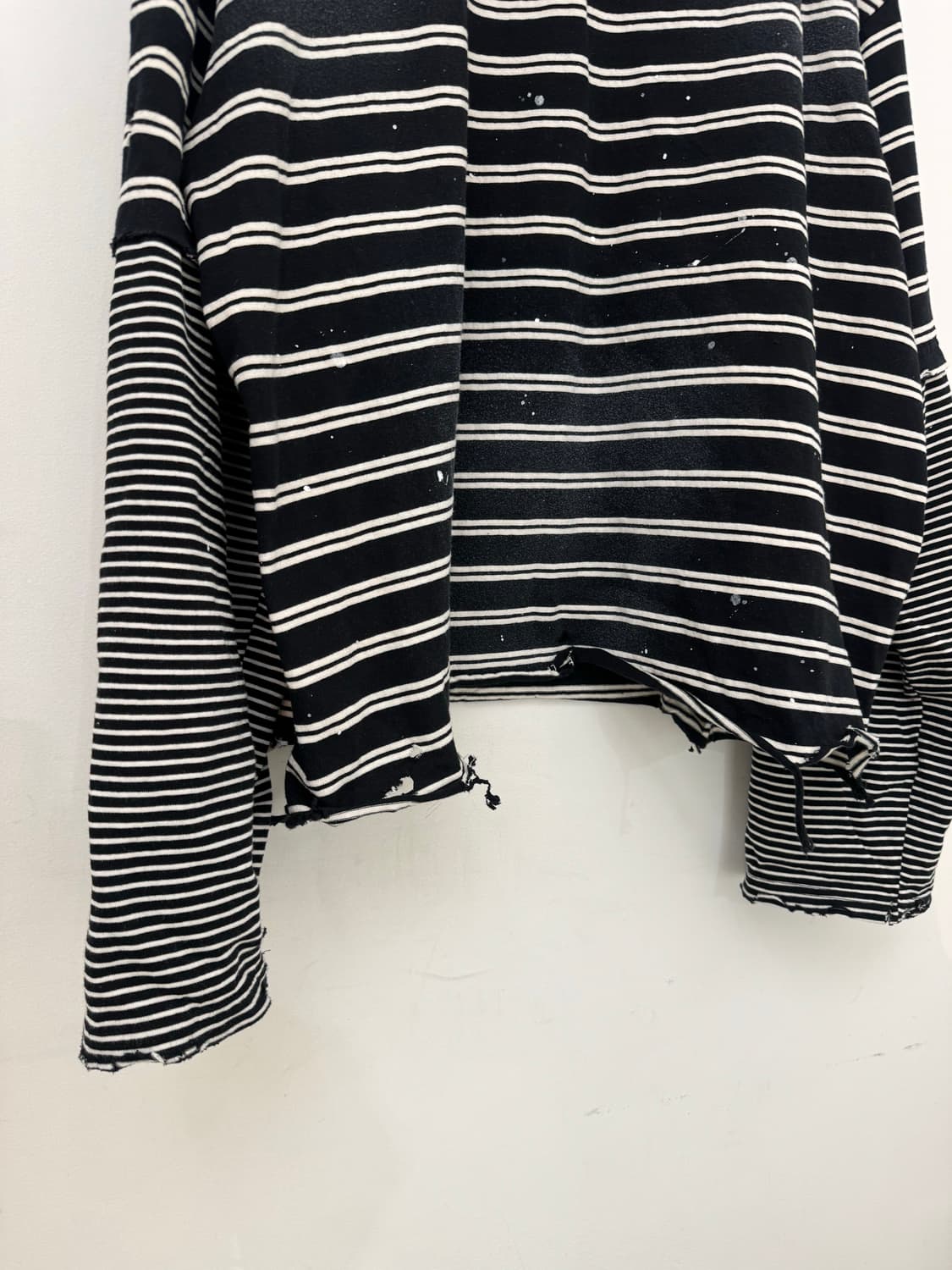 빈티지 워싱 긴팔 상품이미지3