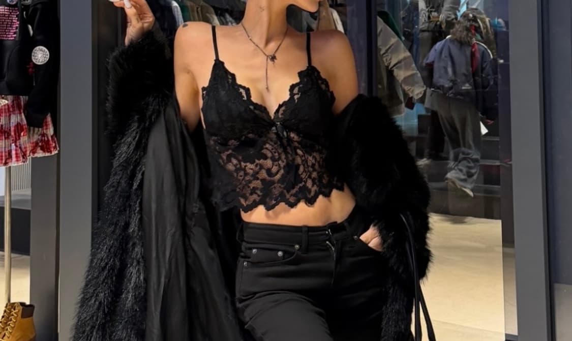 Odor 오도어 레이스 슬립 나시 상품이미지1