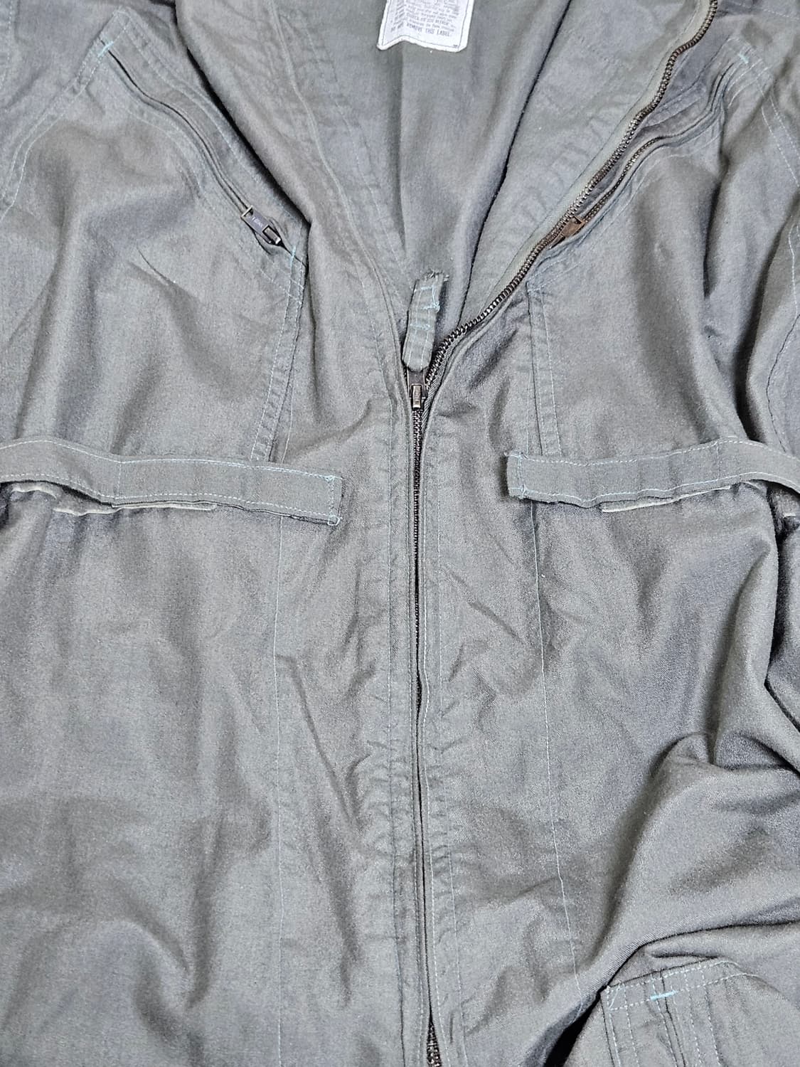 80s 오리지널 미공군 점프수트 스코빌지퍼. 상품이미지3