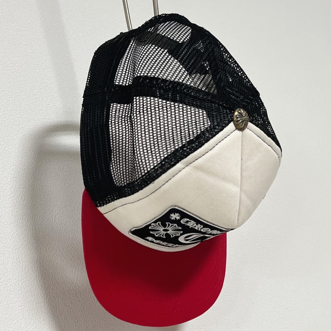 크롬하츠 CH 할리우드 메쉬 트러커캡 레드 블랙 상품이미지3