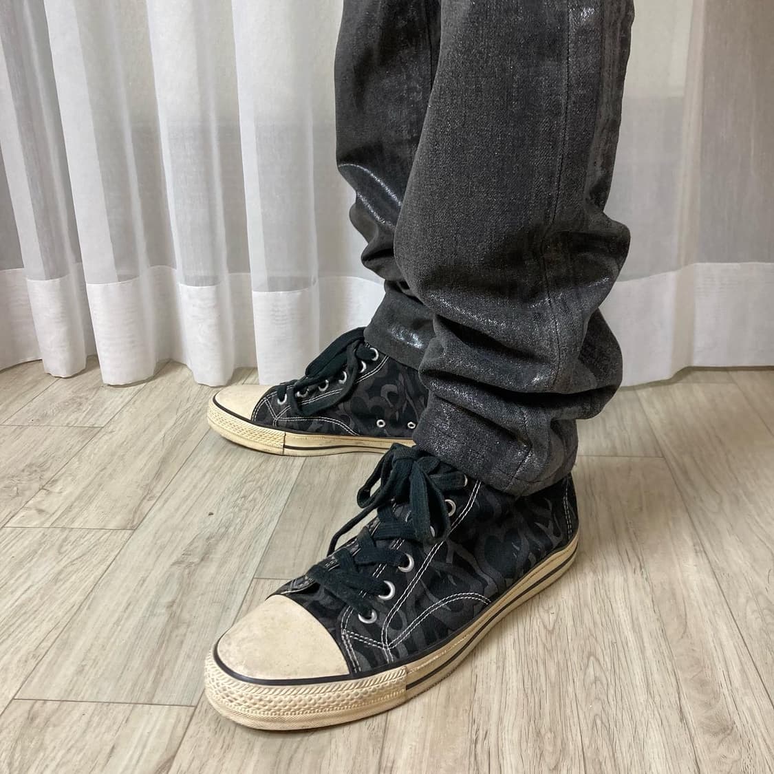 넘버나인 04AW 하트 트라이벌 컨버스 상품이미지3