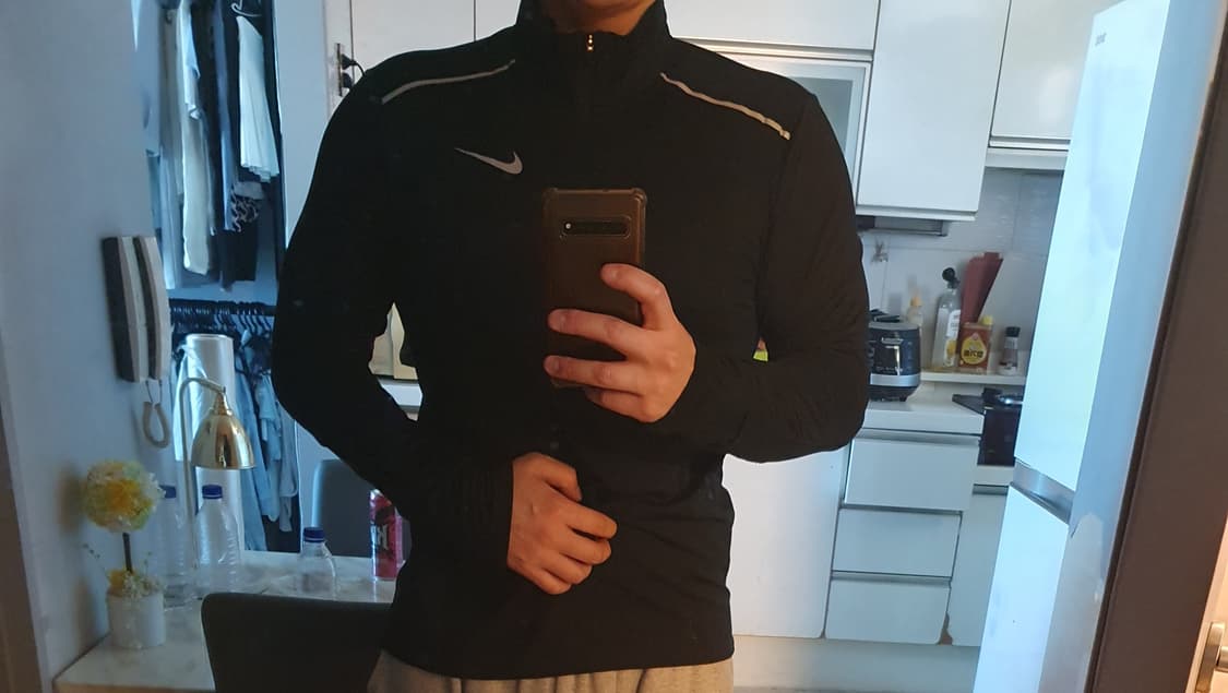 착샷* Nike 나이키 DRY-FIT 긴팔 티셔츠)M 상품이미지2