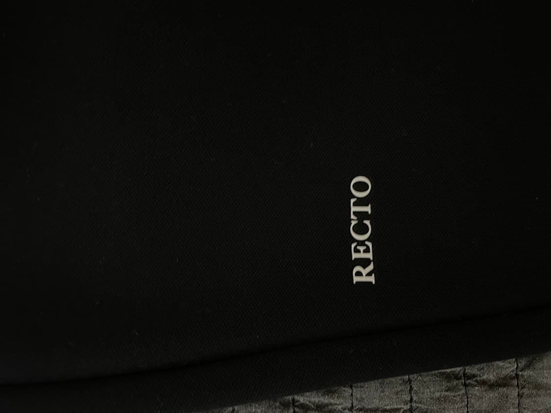 렉토 25SS 와이드 밴딩 루즈핏 스웻팬츠 블랙 상품이미지6