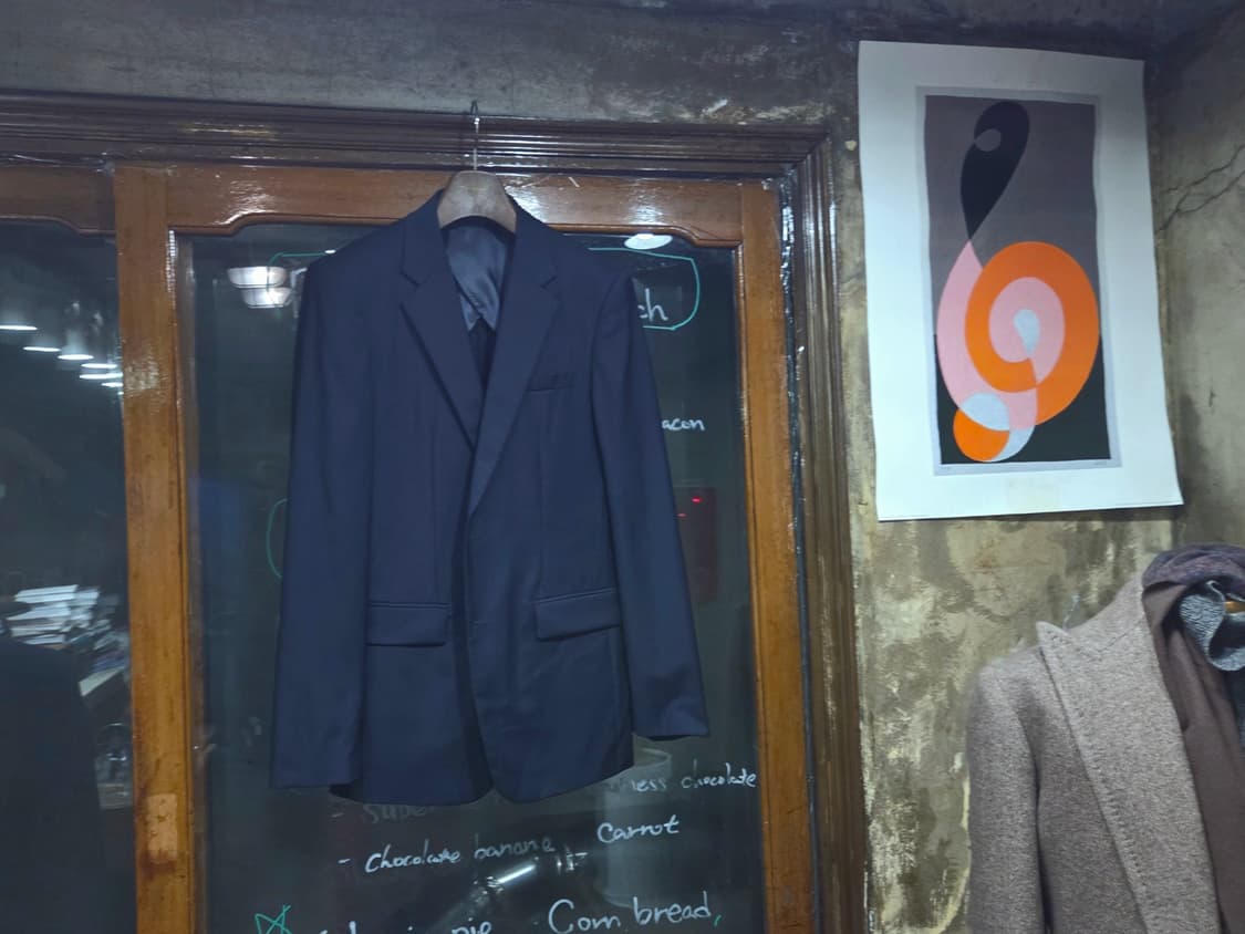 솔리드옴므 네이비자켓 상품이미지1