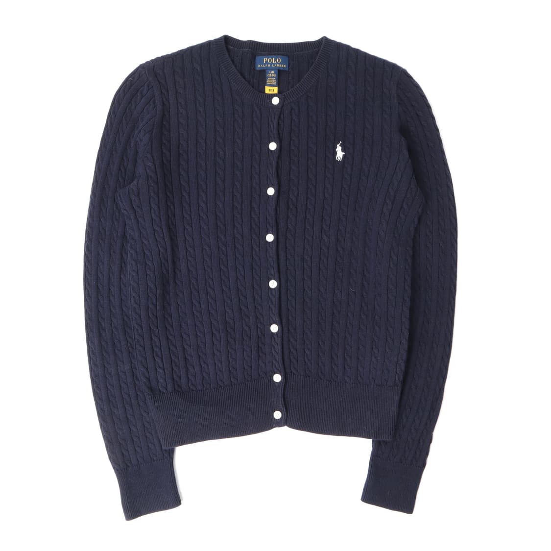 폴로 랄프로렌 네이비 코튼 니트 가디건 상품이미지1