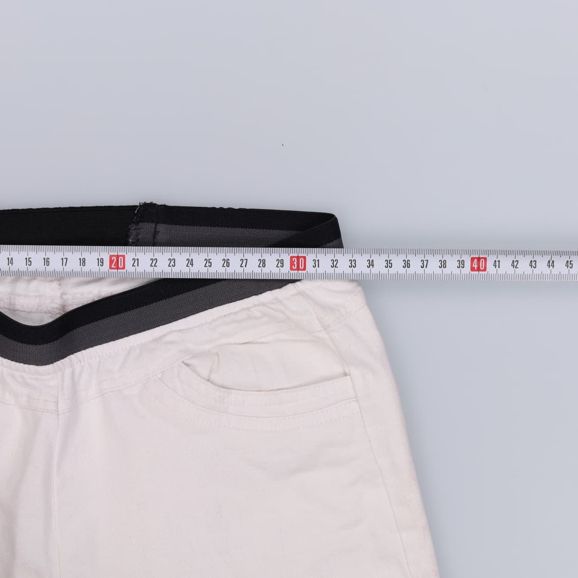 실측확인 빈티지 화이트데님 레깅스 0424H1 상품이미지4