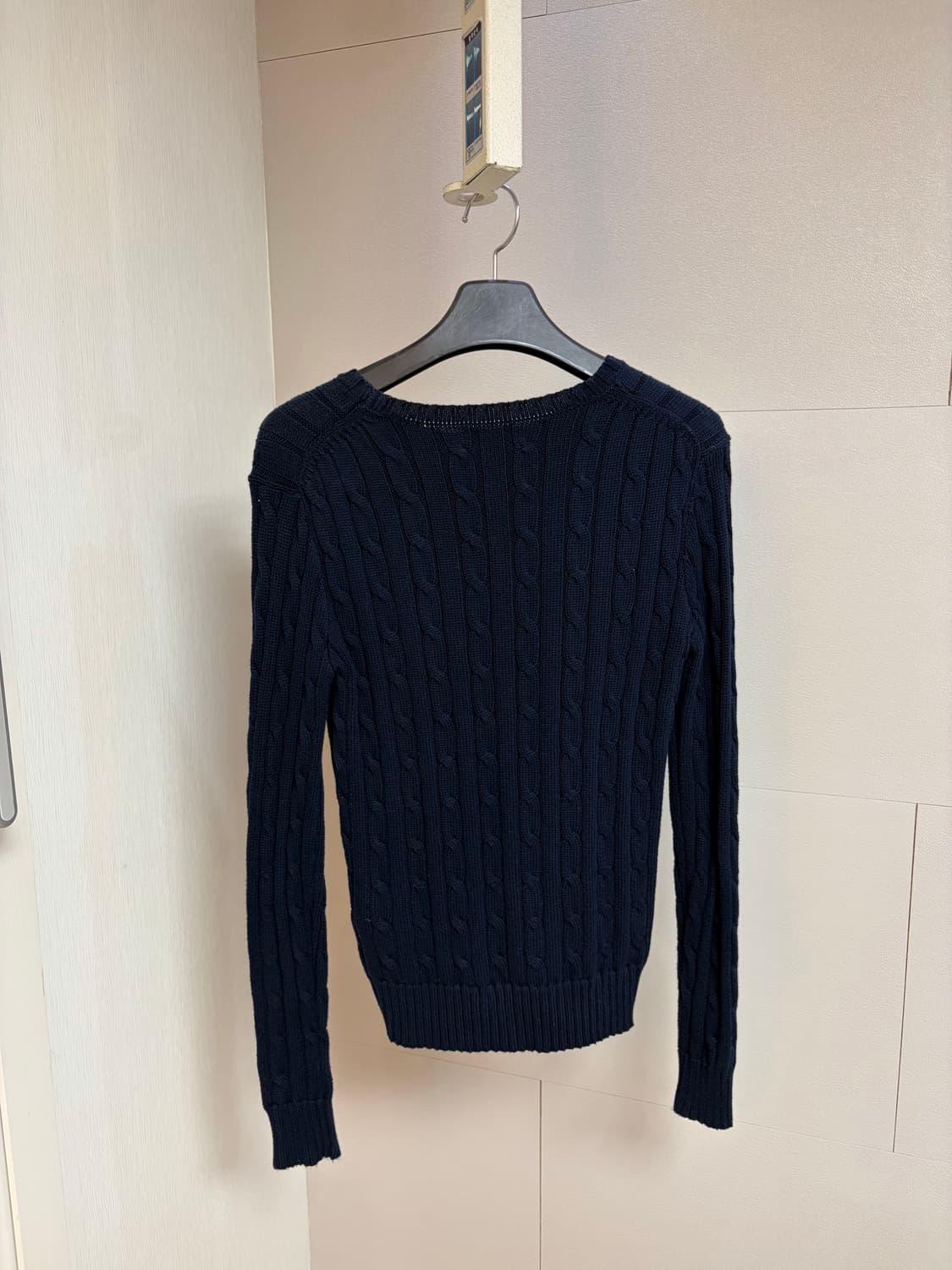 폴로랄프로렌 케이블니트 네이비 상품이미지2