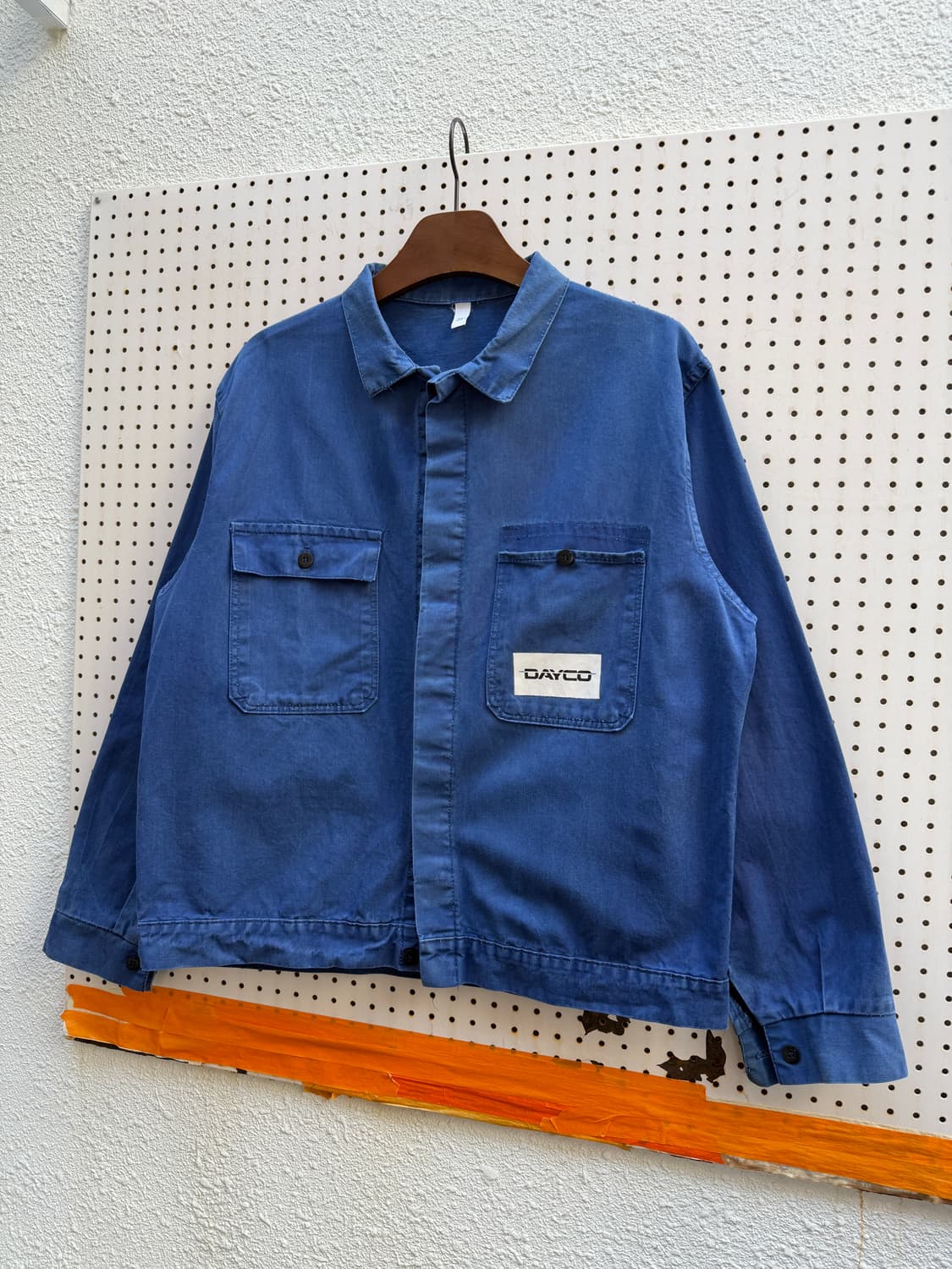 OLD VINTAGE WASHED MECHANIC 프렌치 메카닉워크자켓 상품이미지4