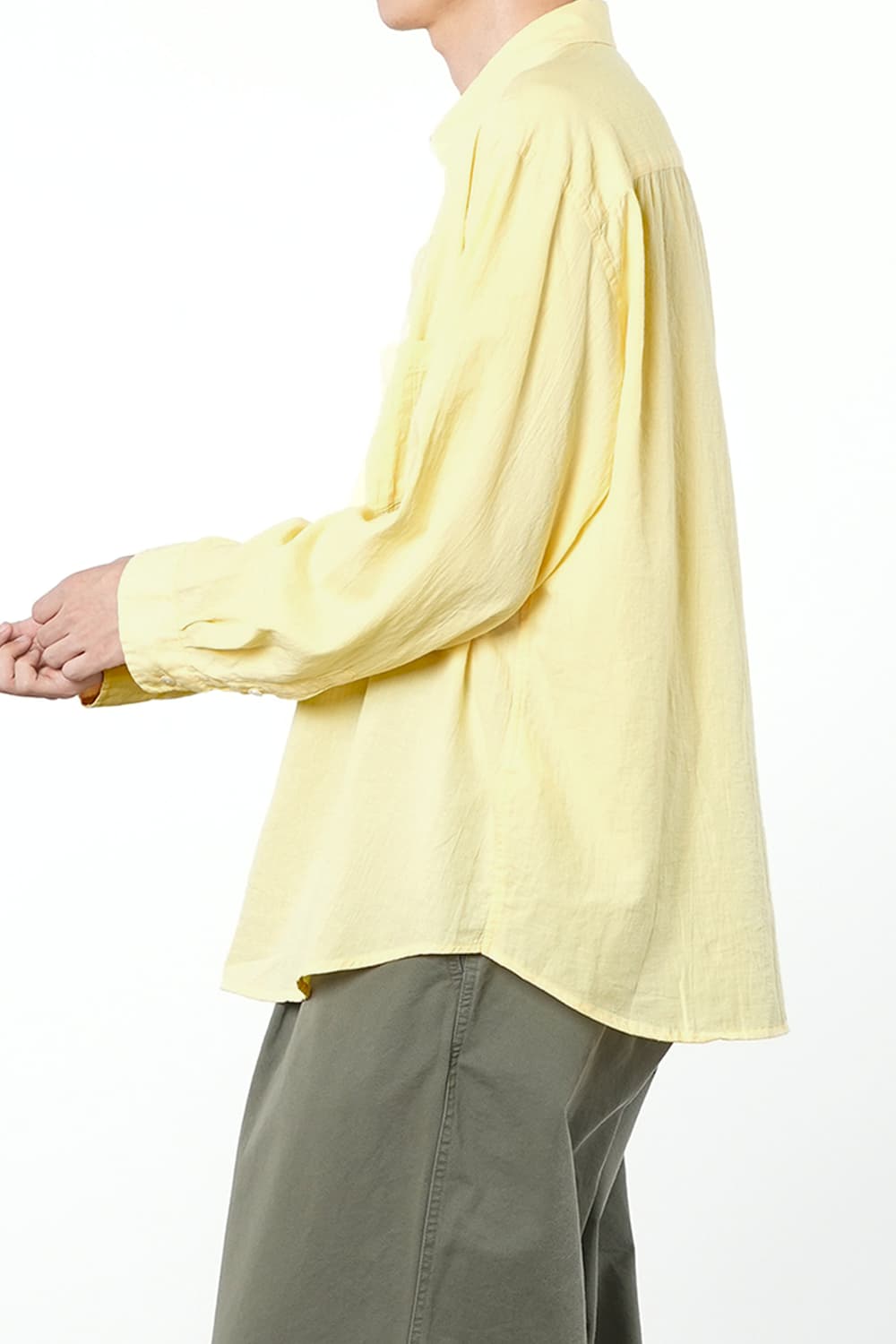 [2] 이얼즈어고 헴프 코튼 포이카 셔츠 치즈 yrs 상품이미지2