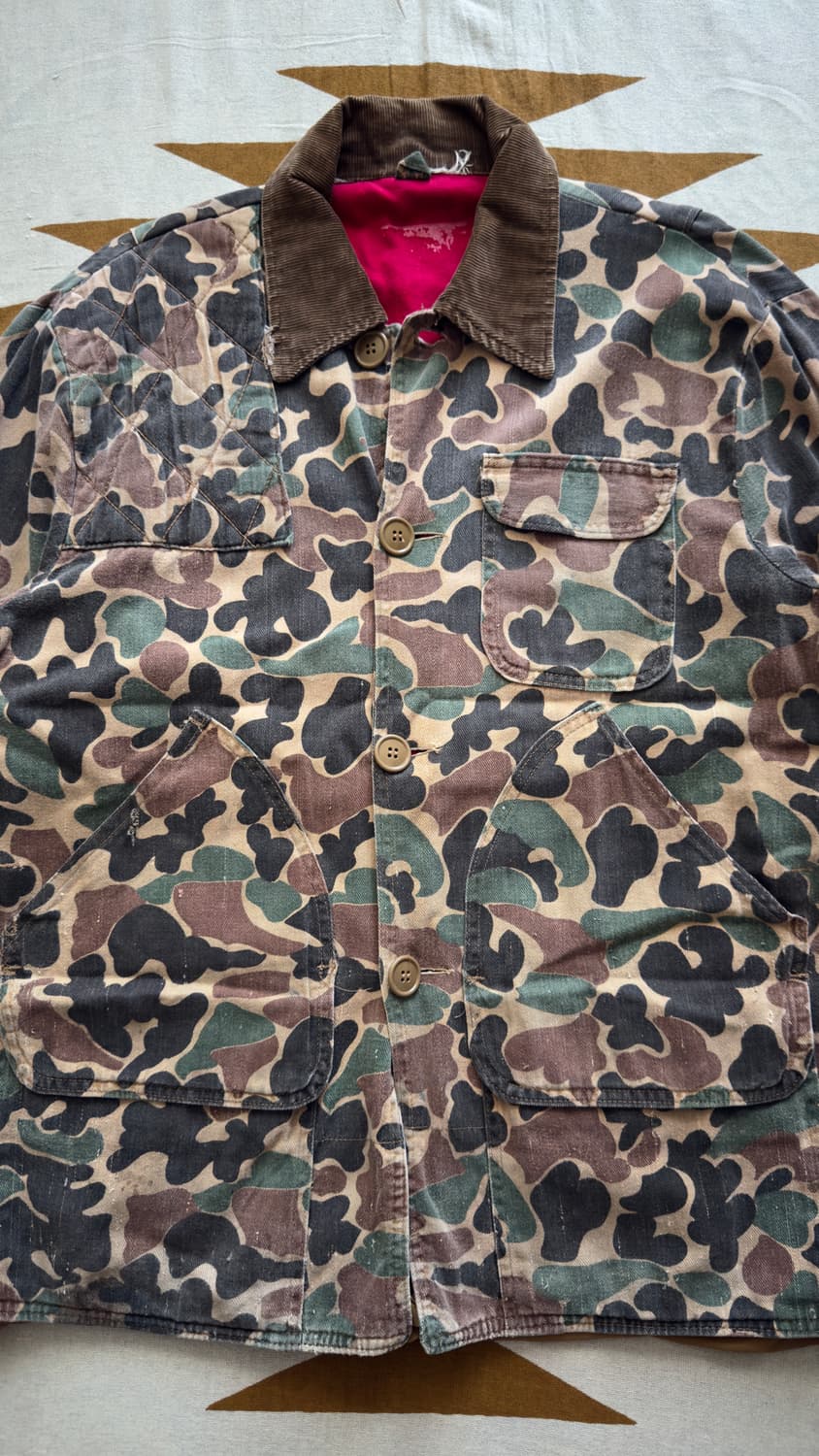 70s sears Duck Camo Hunting Jacket 상품이미지3