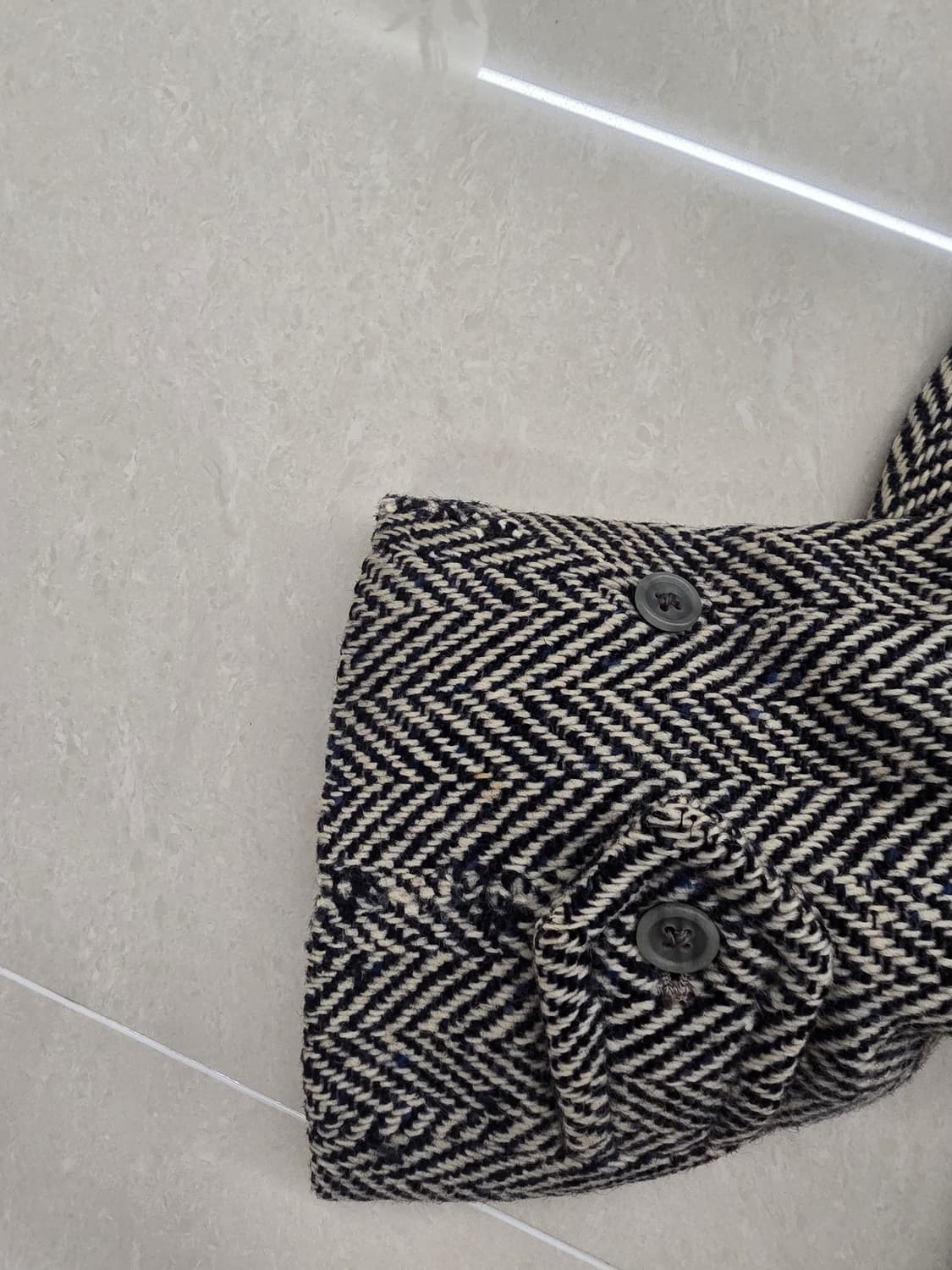 버버리 원패널 아이리쉬 트위드 상품이미지5