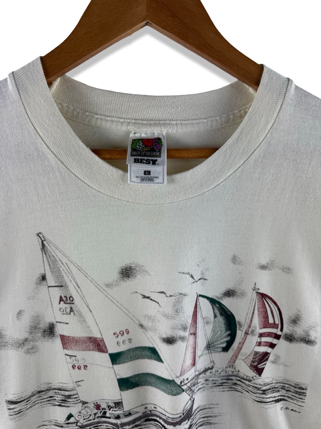 90S 미시간주 프린팅 티셔츠3170 상품이미지3