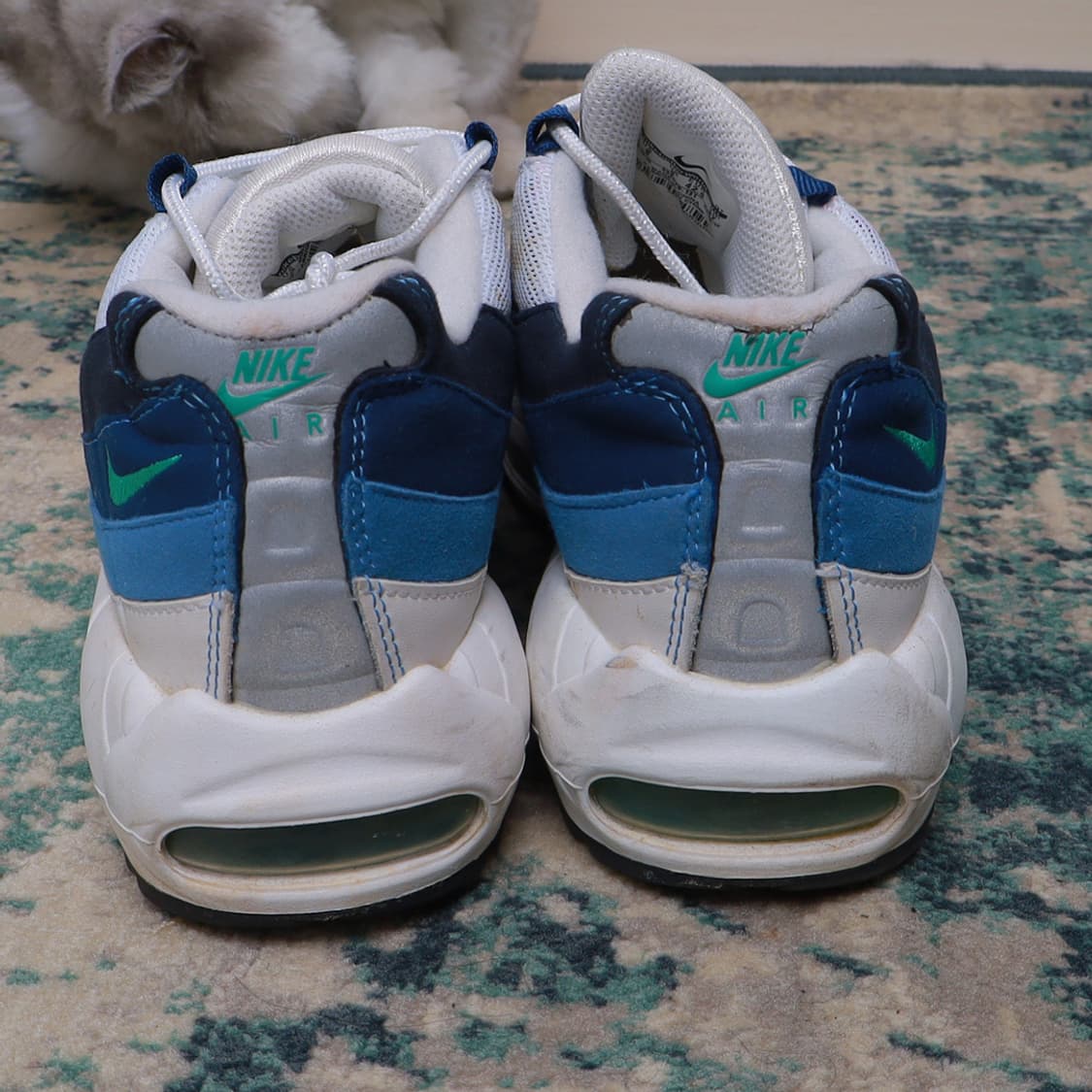 Nike 나이키 에어맥스 95 흰파남 270 상품이미지5