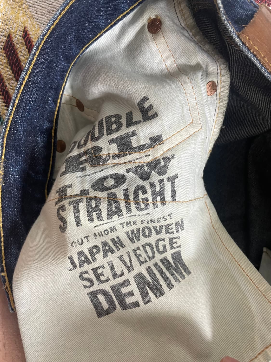 RRL 로우스트레이트 워싱진(32x32) 상품이미지5