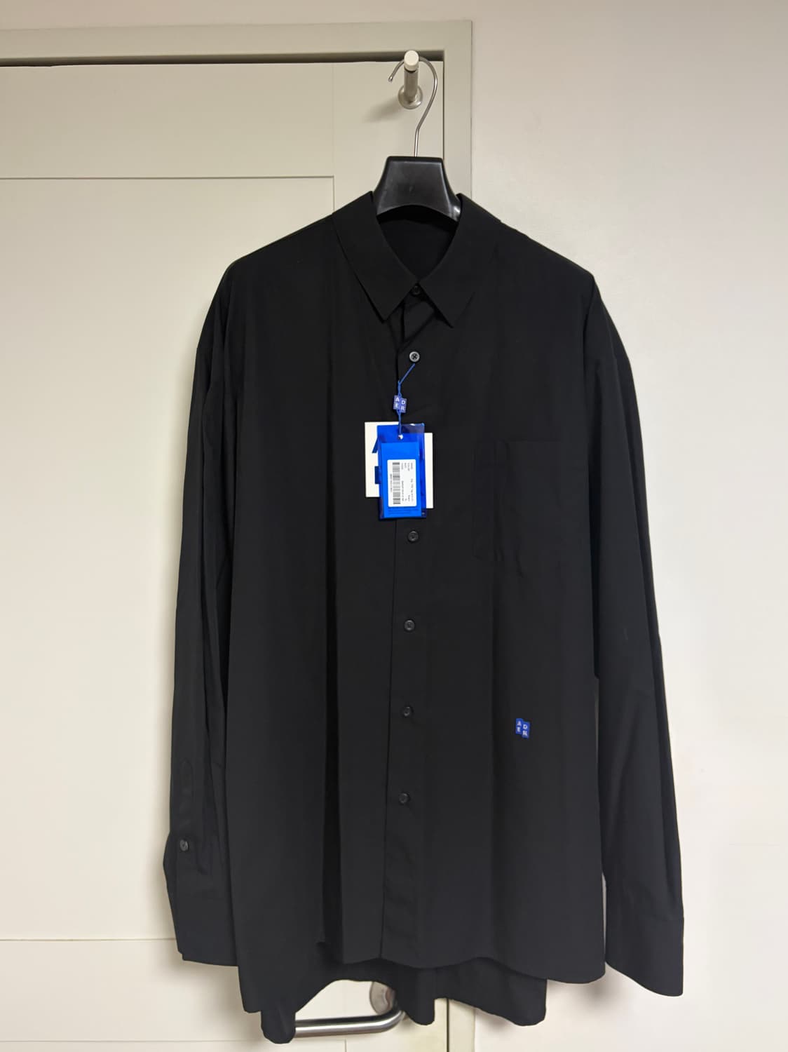 아더에러 셔츠 블랙 XL 상품이미지2