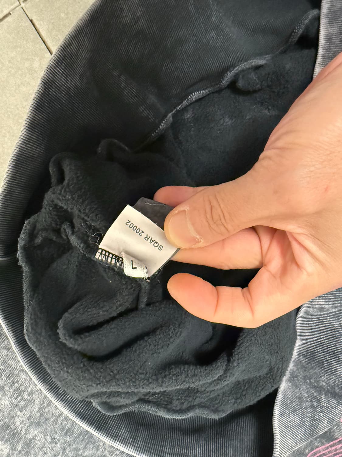 aries 맨투맨 L사이즈 상품이미지3