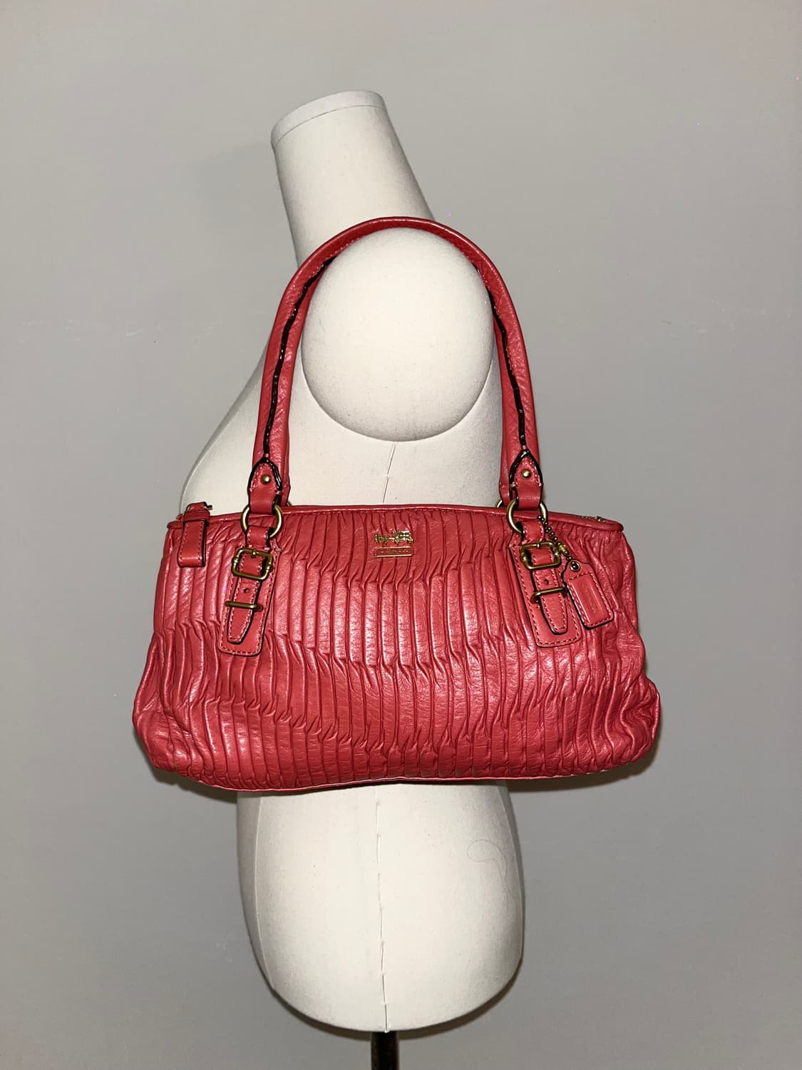   Coach Red mini Shoulder bag 상품이미지2