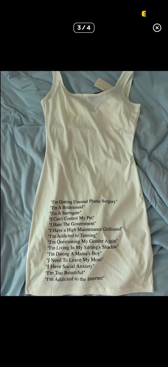 praying true life minidress 상품이미지3