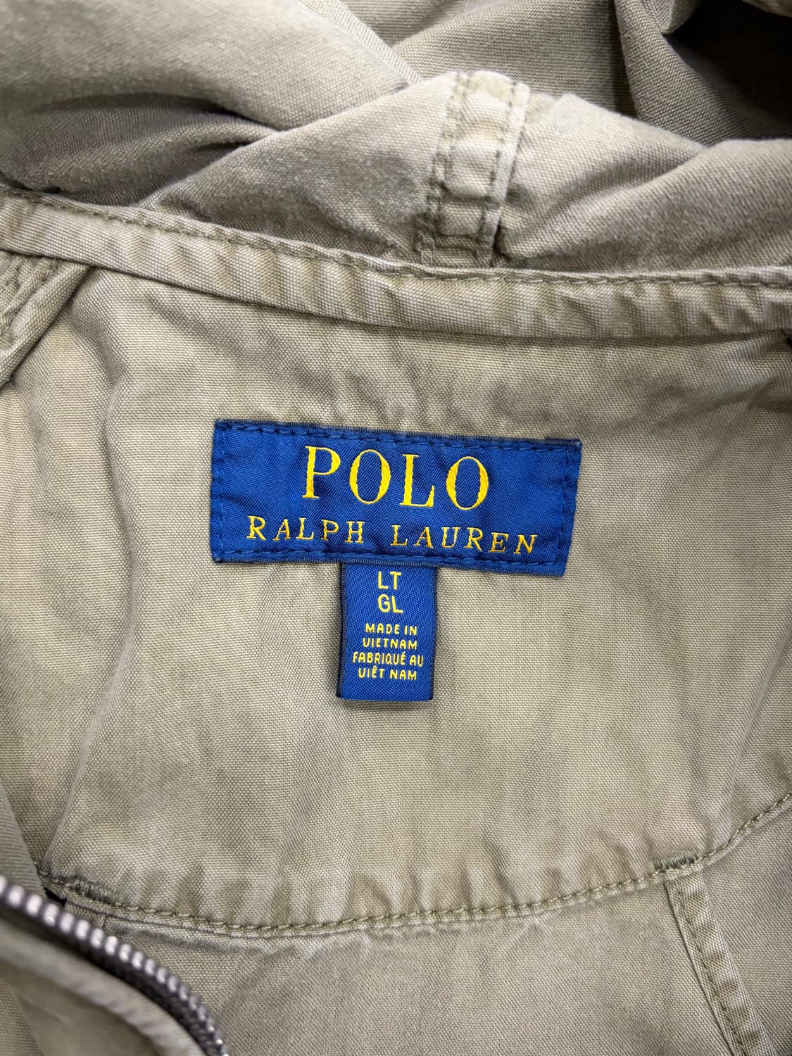 폴로 랄프로렌 후드 바람막이 카키 상품이미지7