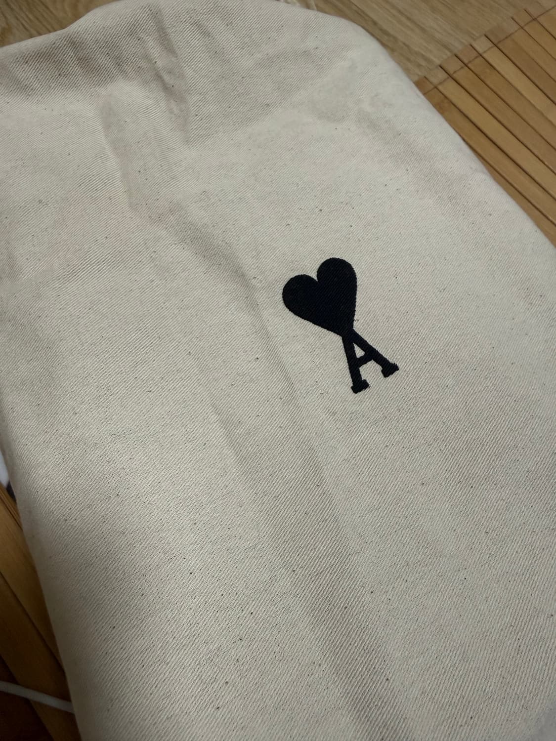 아미 하트 로고 울 머플러 (USF413 018 000) 상품이미지4