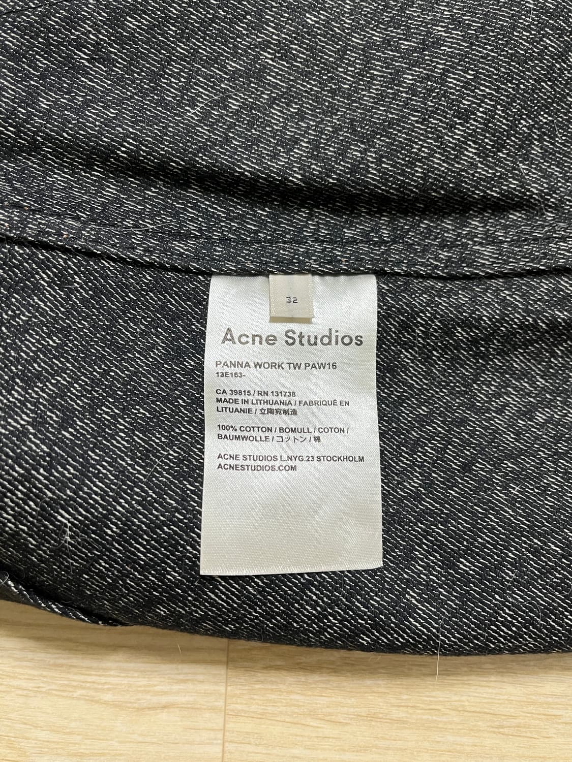 아크네 데님 스커트 상품이미지10