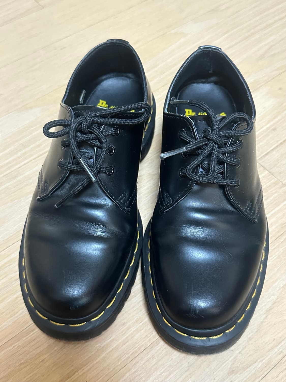 닥터마틴 1461 3홀 벡스 블랙 스무스 250 상품이미지2