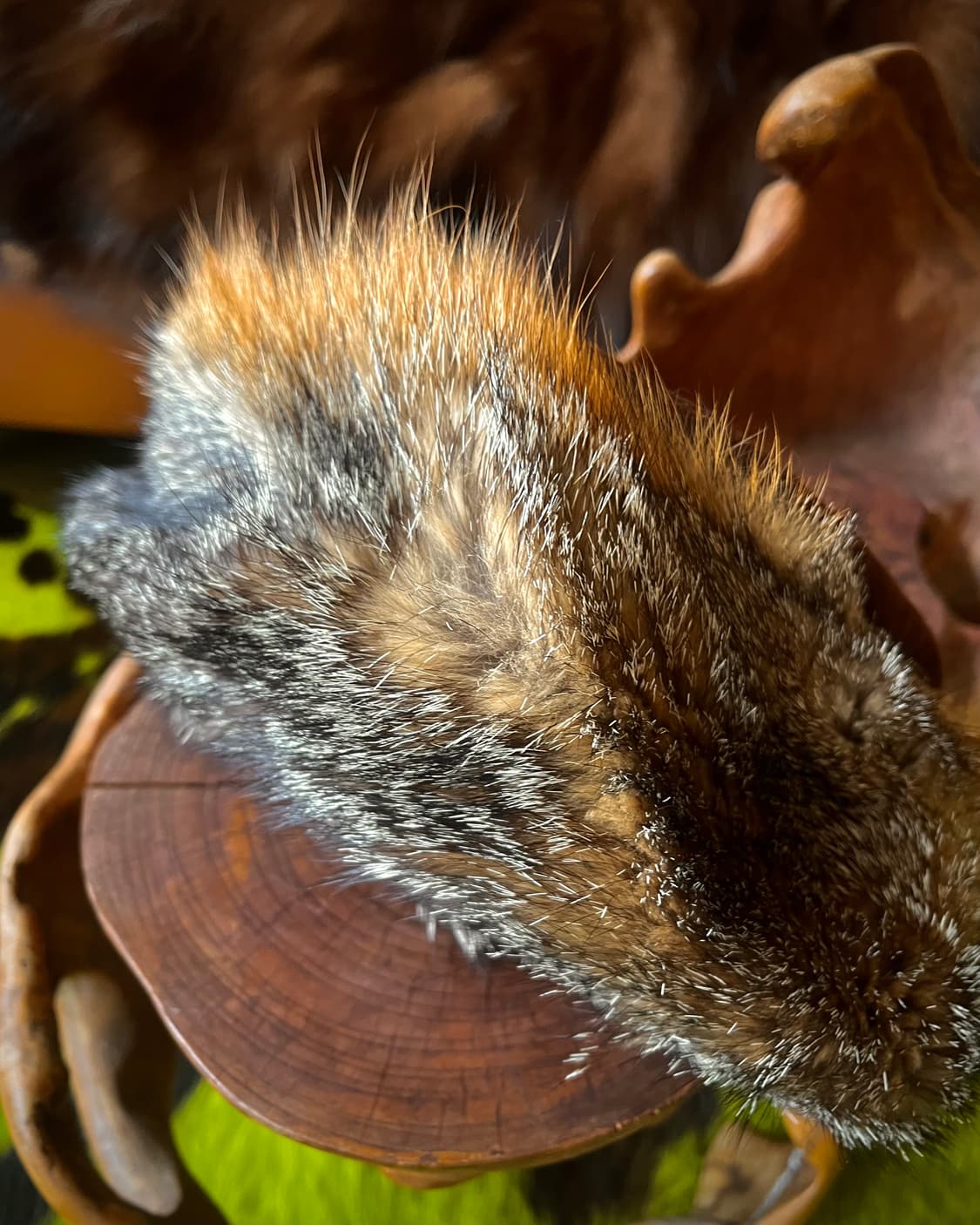 Grevi Itlian Real Fox Fur Leather Hat 상품이미지6