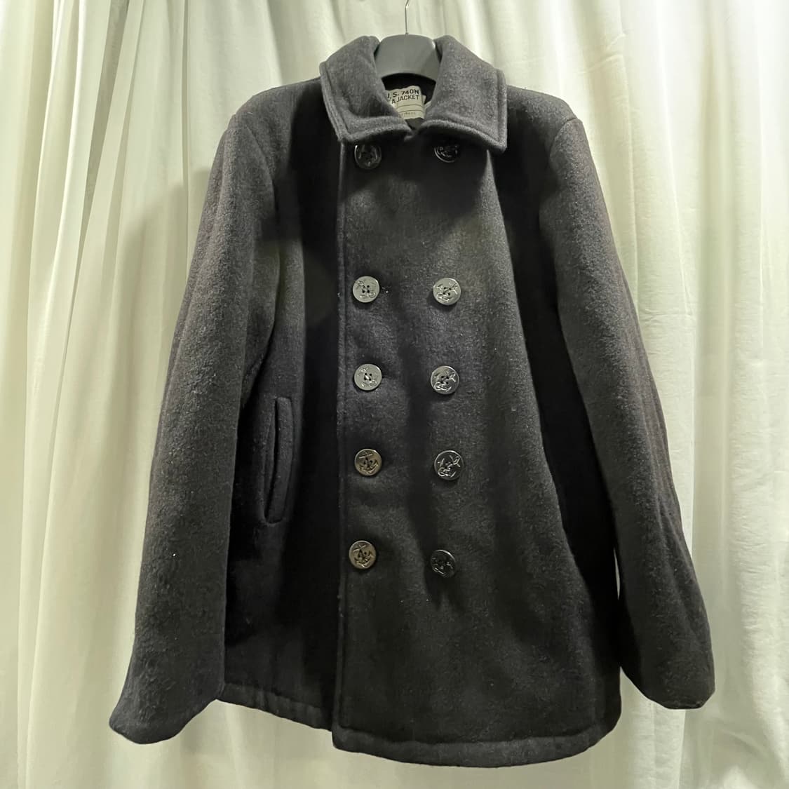 SCHOTT/ 740N 피코트 블랙/ 40 상품이미지1