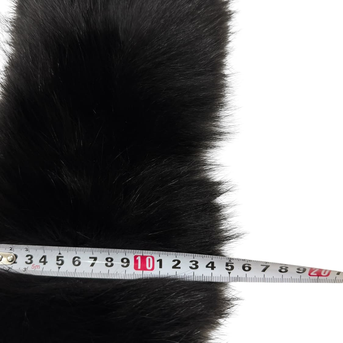 럭키슈에뜨 퍼 넥워머 머플러 블랙 상품이미지6