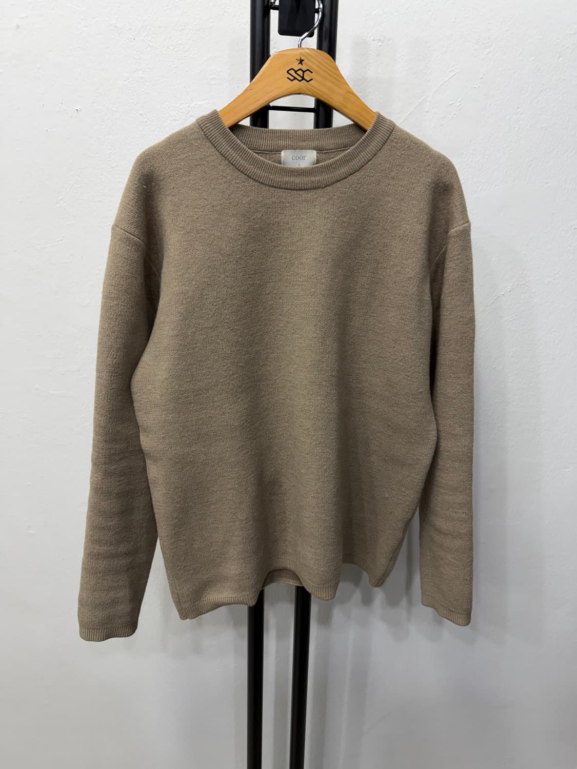 정품) COOR 쿠어 여성니트 S 상품이미지1