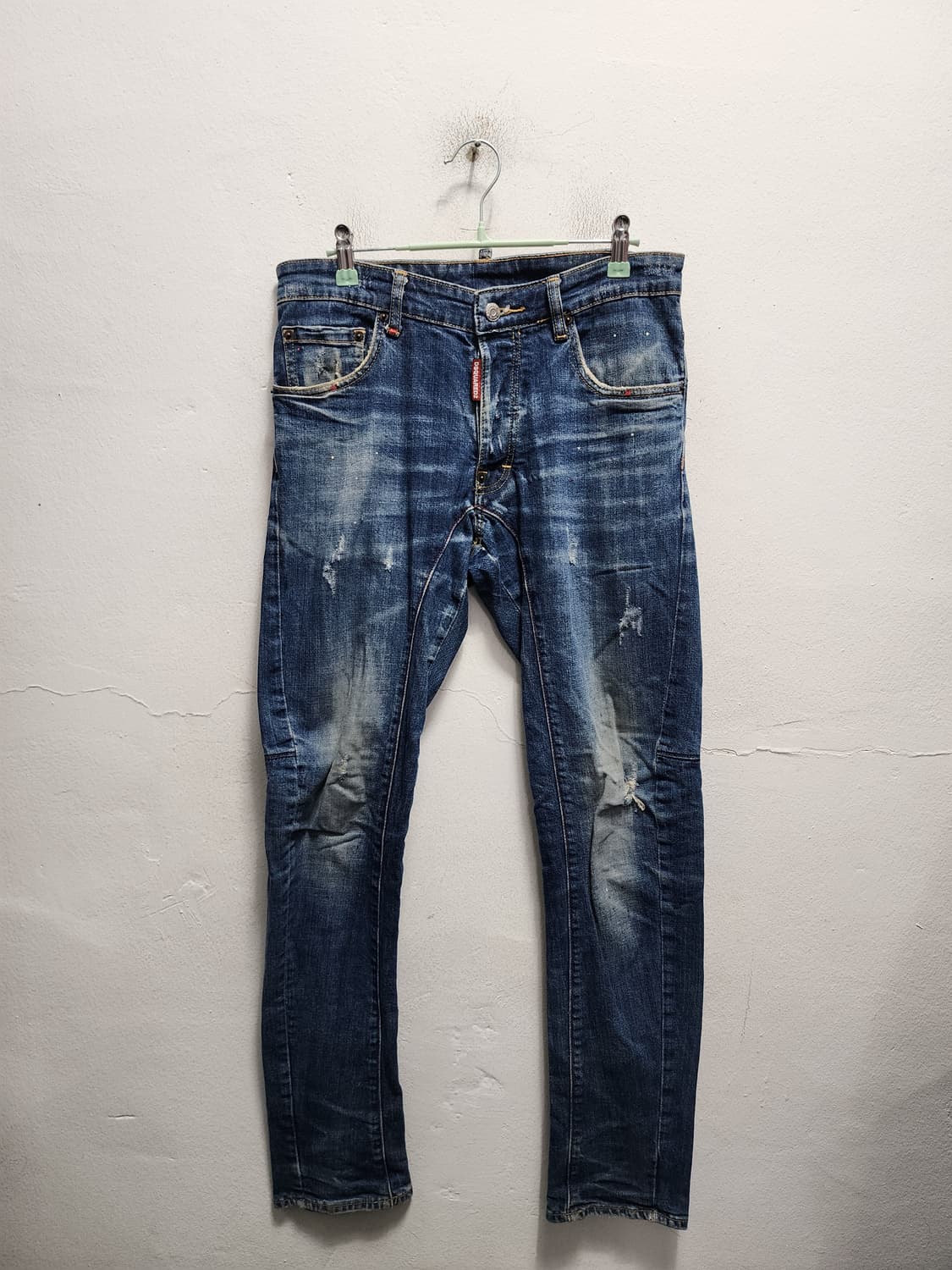 디스퀘어드2 나일론 패치워크 청바지 상품이미지2
