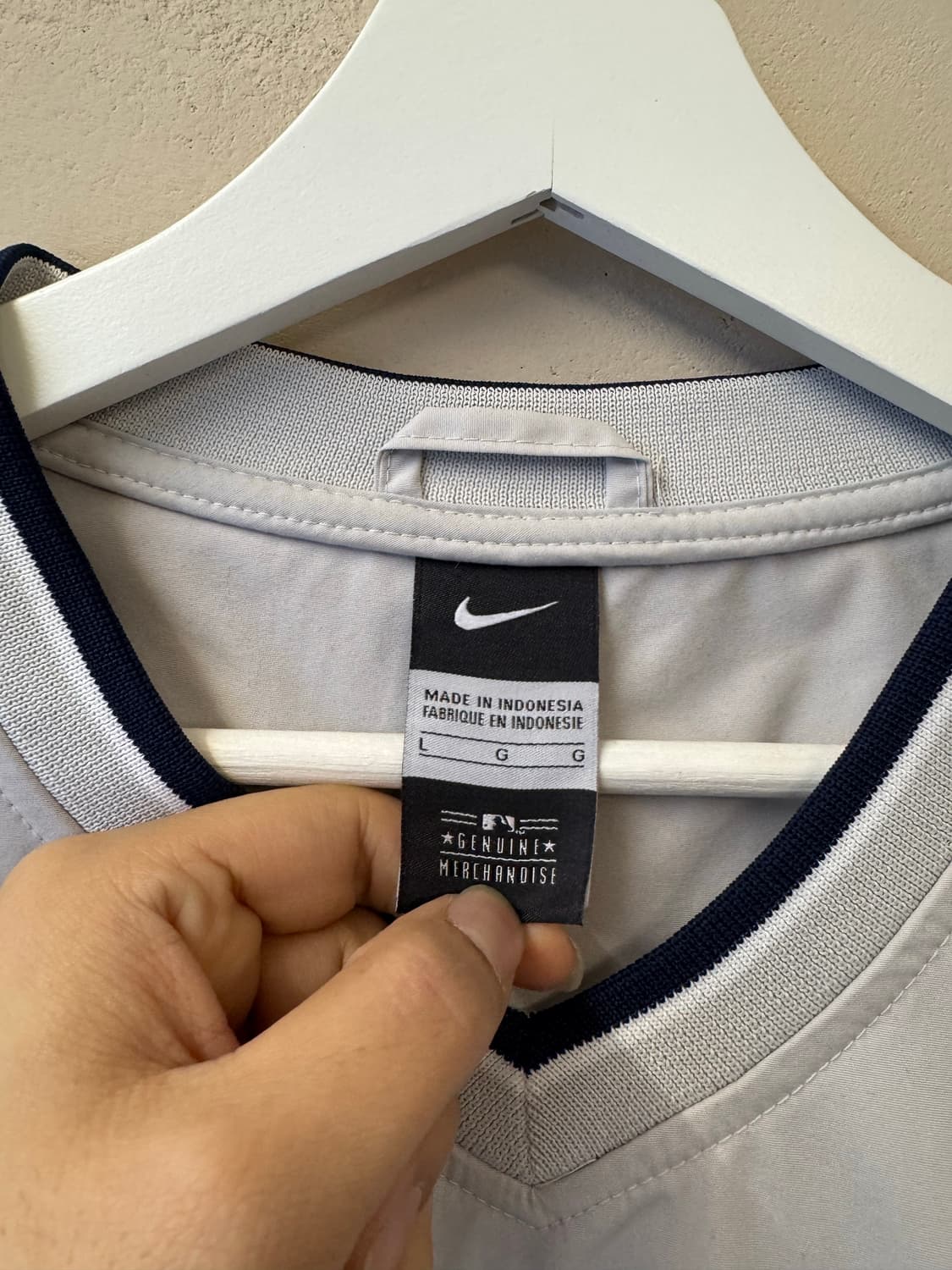 나이키 뉴욕 양키스 양키즈 어웨이 웜업 L 상품이미지3