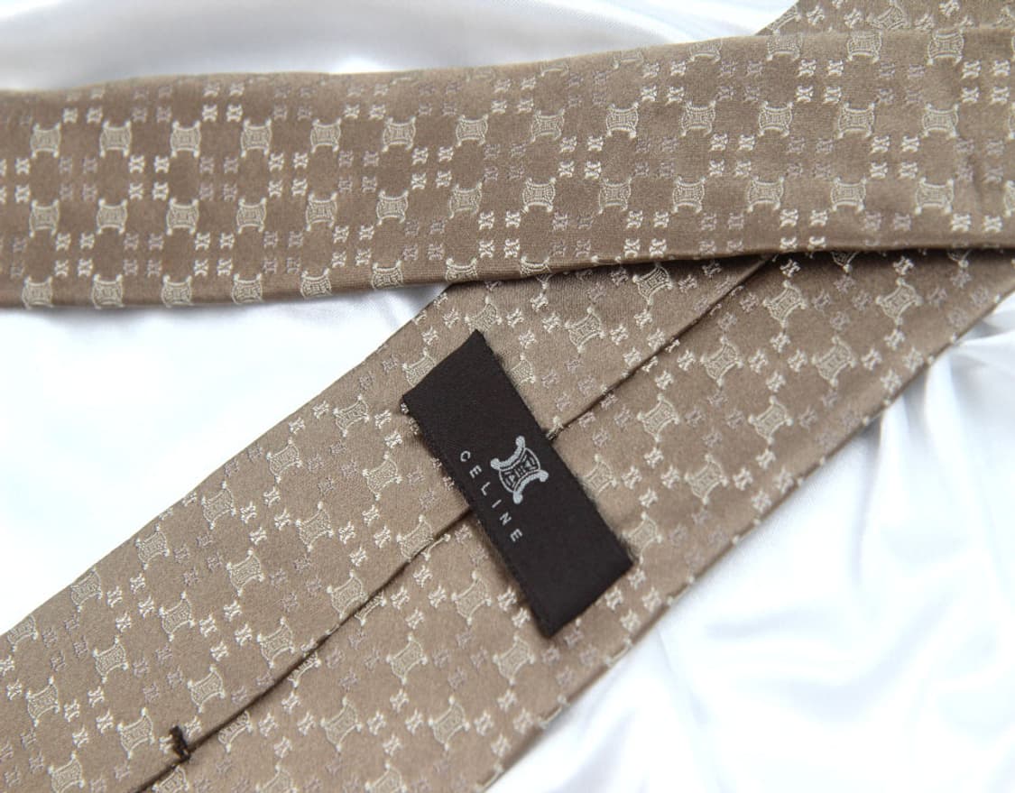 셀린느 9.2cm A+등급 남자 명품 넥타이 상품이미지3