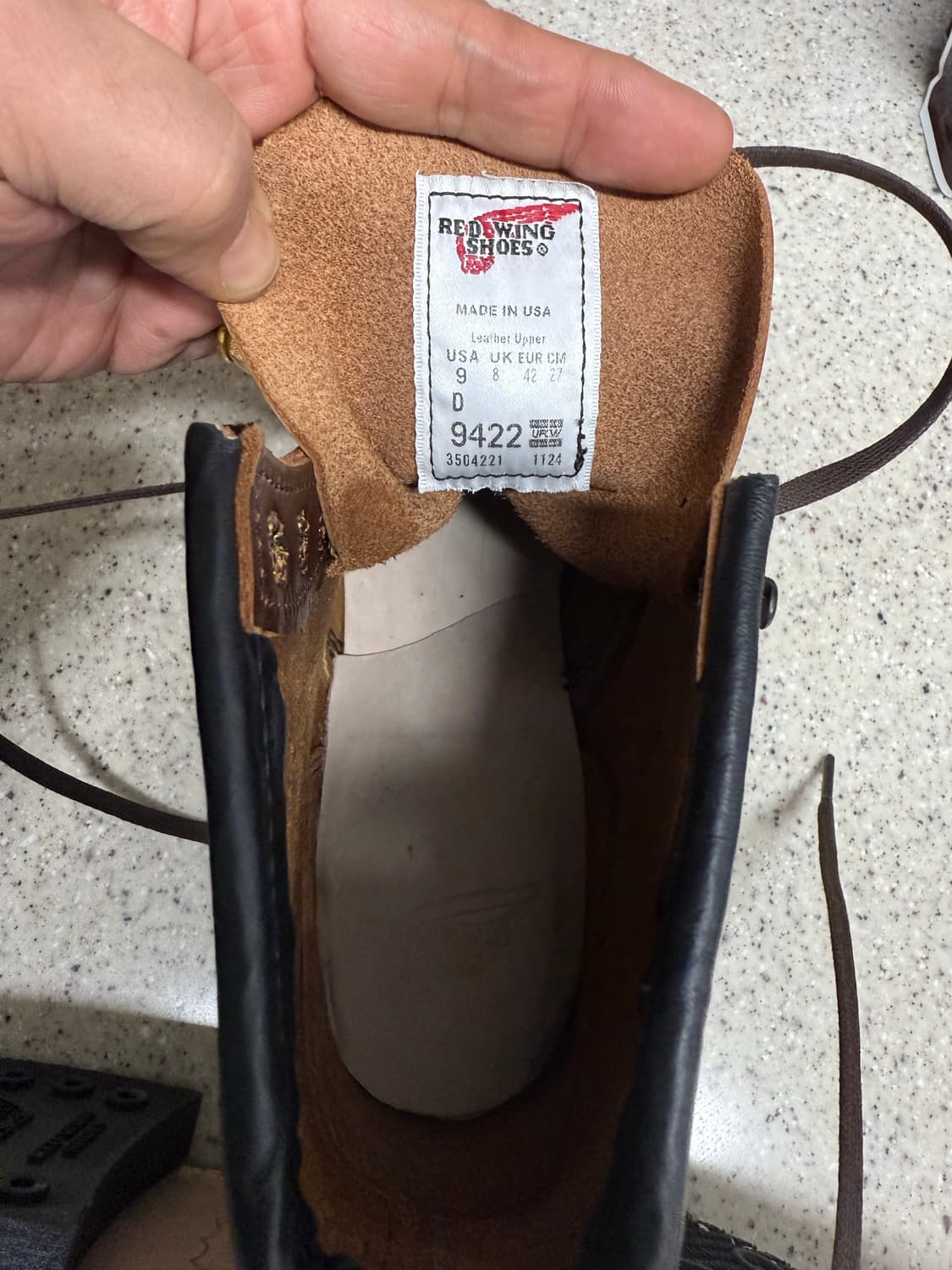 레드윙9422 270 새제품 판매 상품이미지7