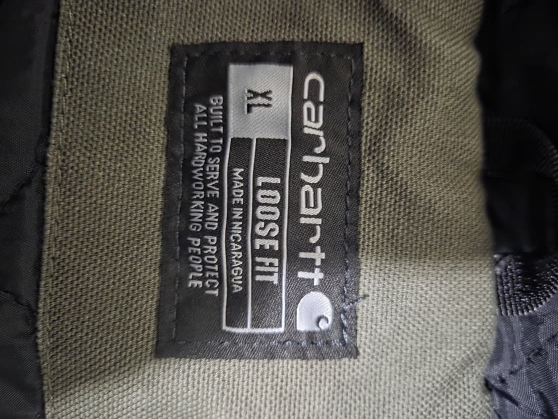 칼하트 J130 모스그린 덕 액티브 자켓 상품이미지3