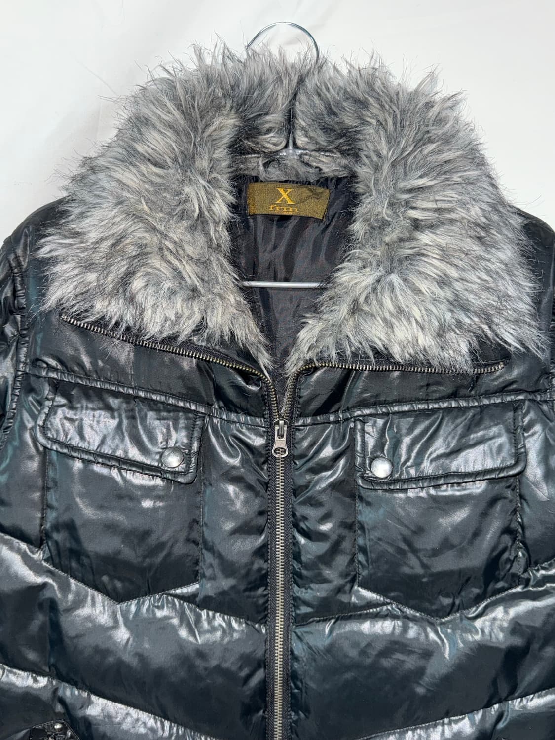 Xfrm faux fur collar two-way down jacket 상품이미지2