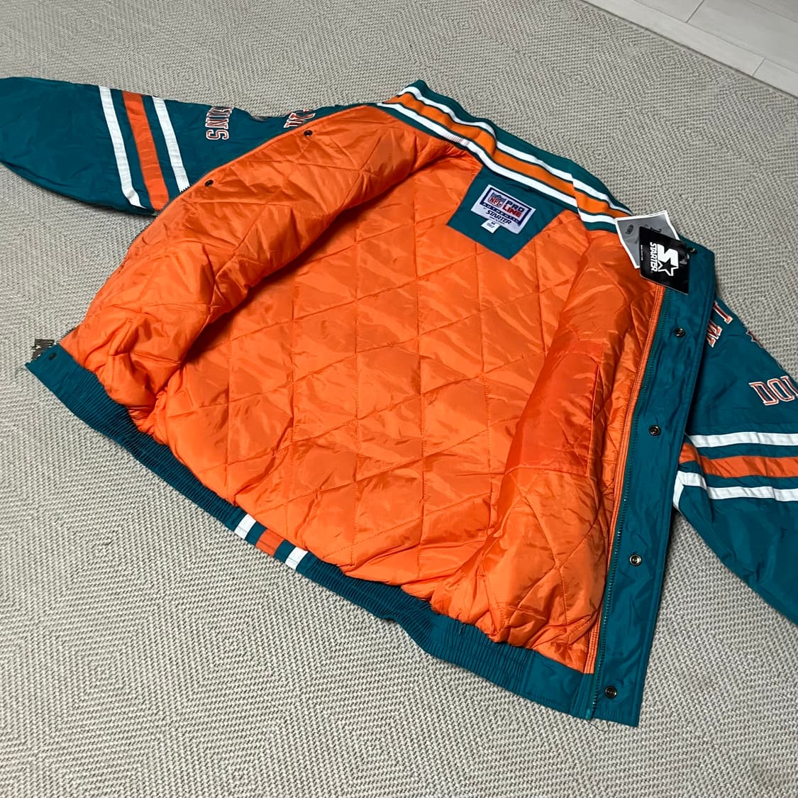 스타터 NFL 마이애미 돌핀스 점퍼 상품이미지7