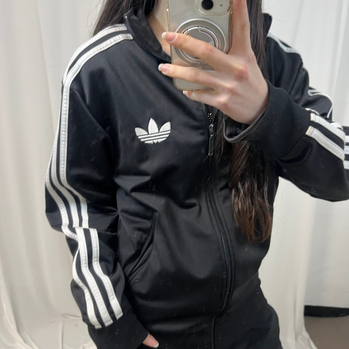 Adidas Firebird Black Jersey  상품이미지3