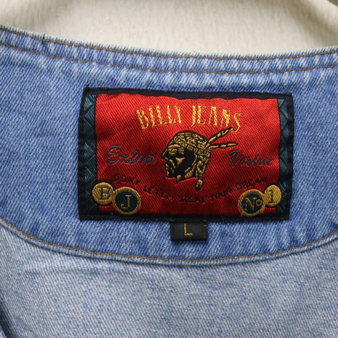 80'S BILLY JEAN 데님 베스트 64168 상품이미지9